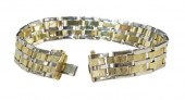 ITALIAN TWO-TONE 14KT GOLD LIN