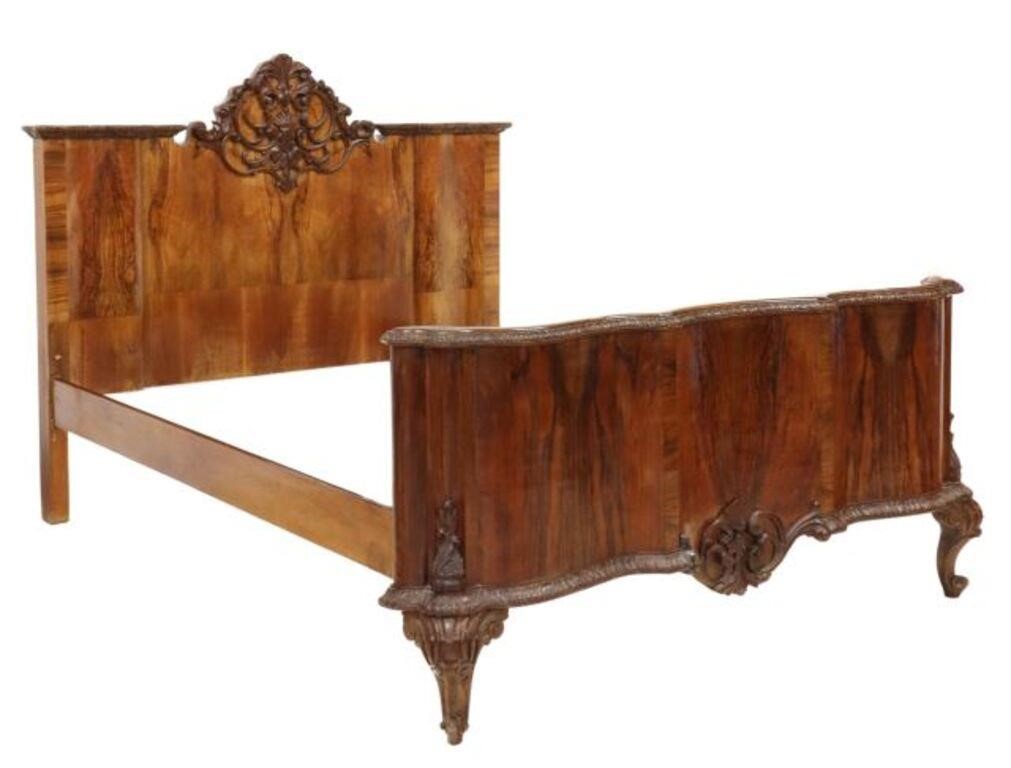 ITALIAN VENETIAN CARVED BURLWOOD