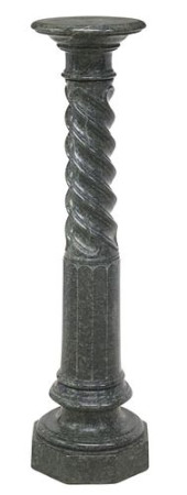ITALIAN VERDE MARBLE SPIRAL TW