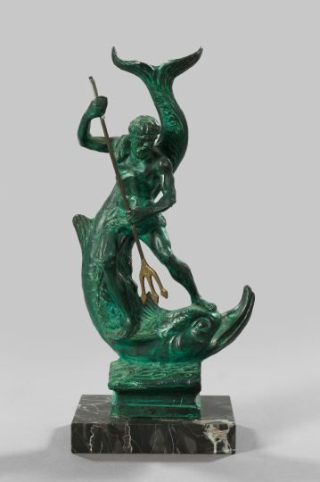 Italian Verdigris-Patinated Brass