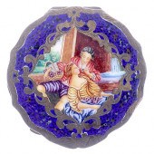 ITALIAN VERMEIL AND ENAMEL COM