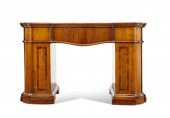 ITALIAN WALNUT AND BURL KNEEHO