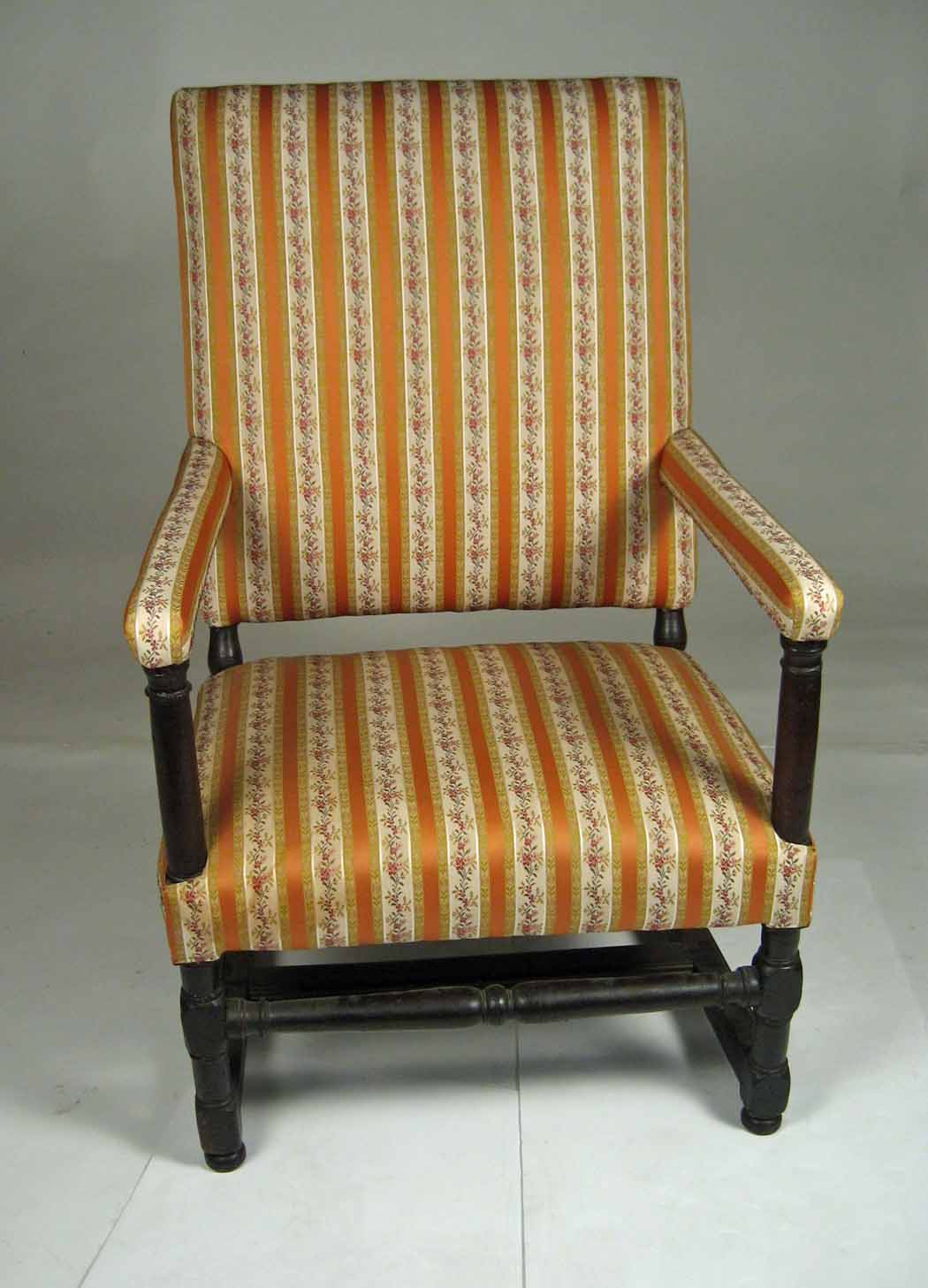 Italian walnut armchair    18th