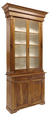 ITALIAN WALNUT BOOKCASE OR DIS
