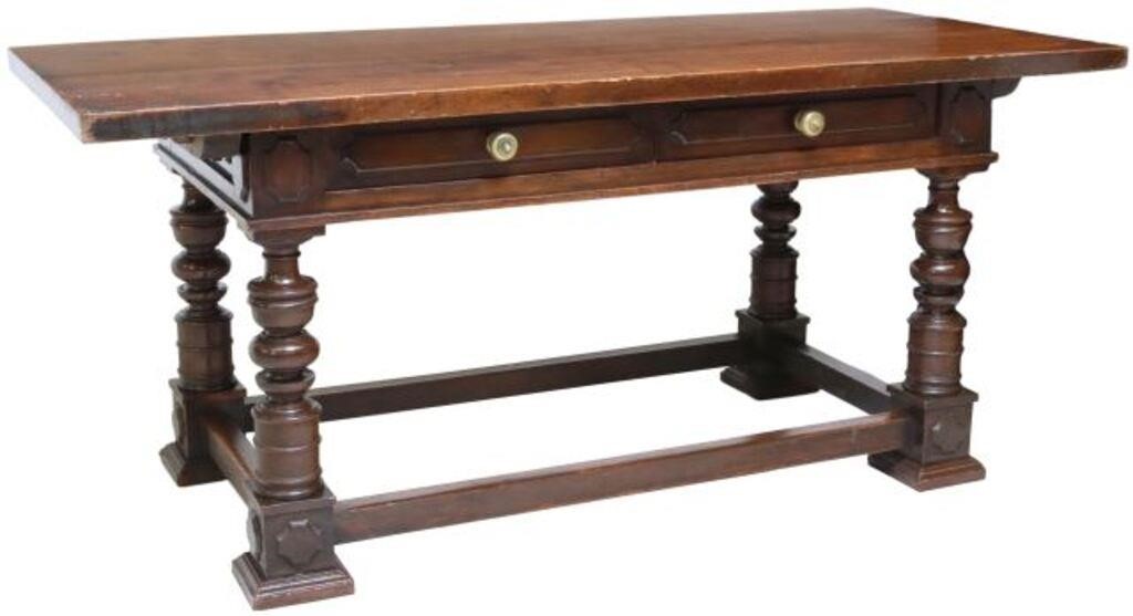 ITALIAN WALNUT LIBRARY OR WRITING