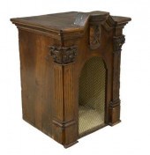 ITALIAN WALNUT RELIGIOUS TABER