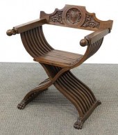 ITALIAN WALNUT SAVONAROLA CURU