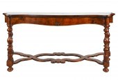 ITALIAN WALNUT SIDE TABLEwith