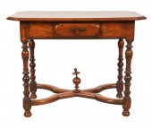 ITALIAN WALNUT SIDE TABLEwith