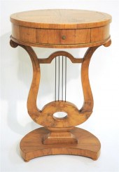 Italian walnut  single drawer