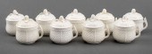 ITALIAN WHITE GLAZED CERAMIC C