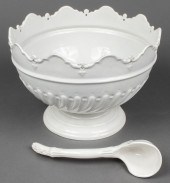 ITALIAN WHITE GLAZED CERAMIC P