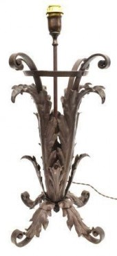 ITALIAN WROUGHT IRON ACANTHUS