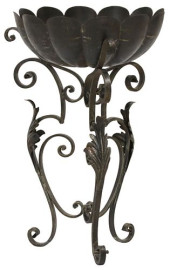 ITALIAN WROUGHT IRON SCROLLED