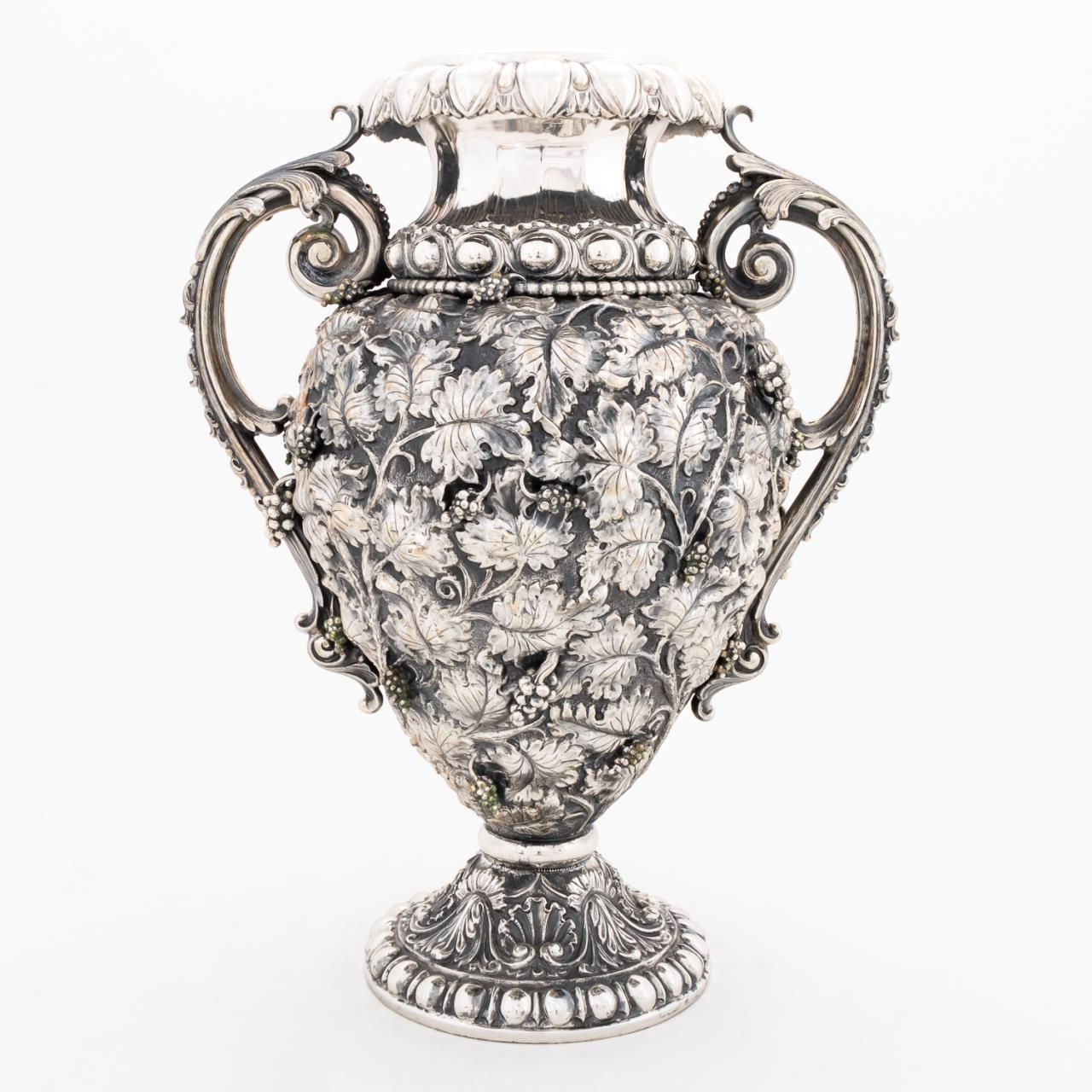 ITALIAN.800 SILVER HOT WATER KETTLE