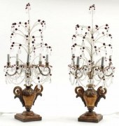 ITALIANATE GILT & ROCK CRYSTAL