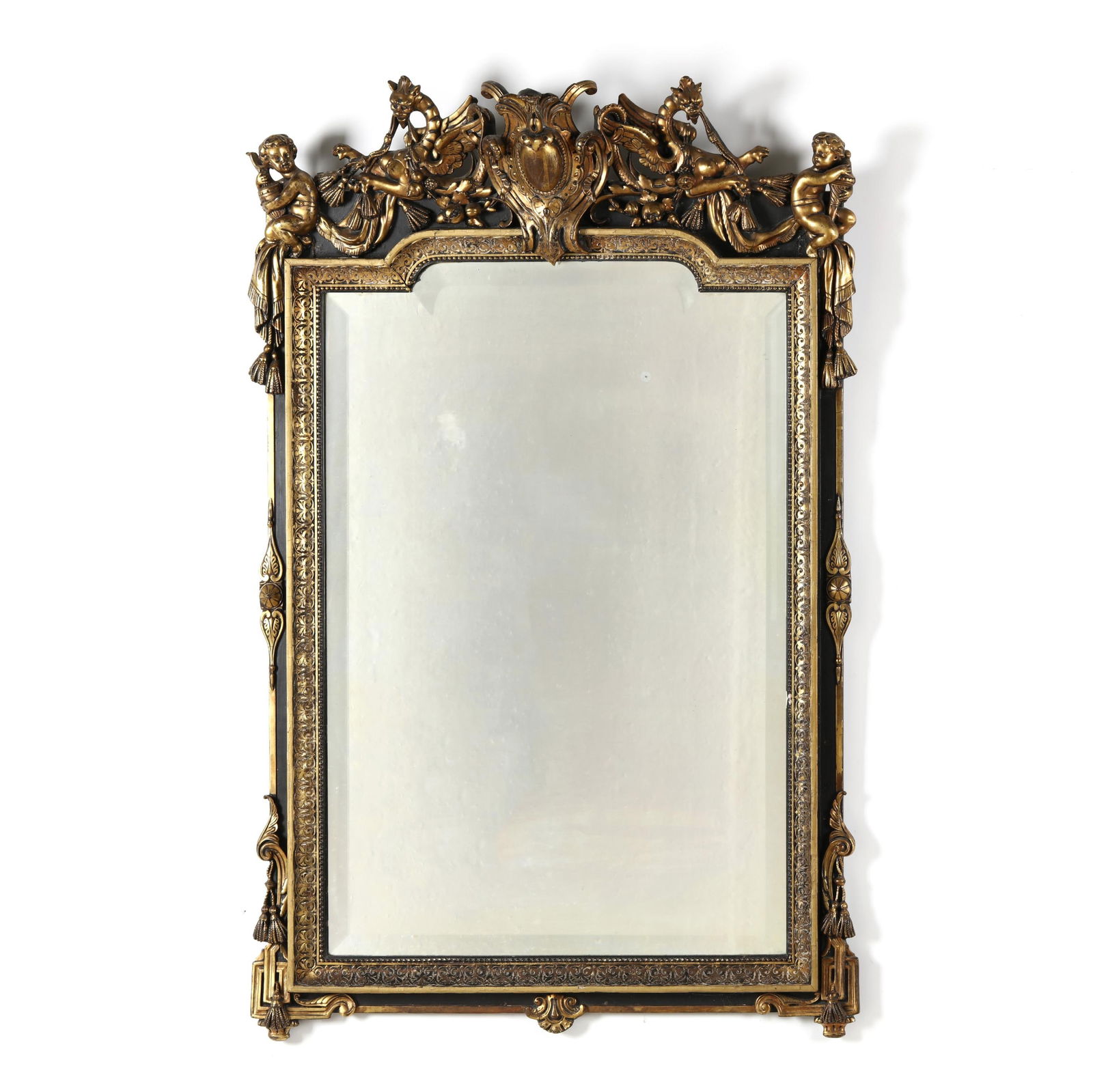 ITALIANATE PARCEL GILT BEVELED