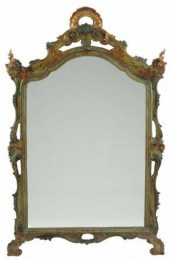 ITALIANATE PARCEL GILT & PAINT