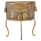 ITALY GILT ROPE & TASSEL HOLLY