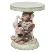 ITALY POTTERY MONKEY GARDEN SE