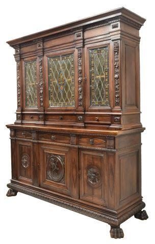 ITALY RENAISSANCE REVIVAL STAINED