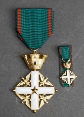 ITALY ‘THE ORDER OF MERIT OF T