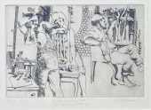 ITCHKAWICH ETCHING "IN THE ART