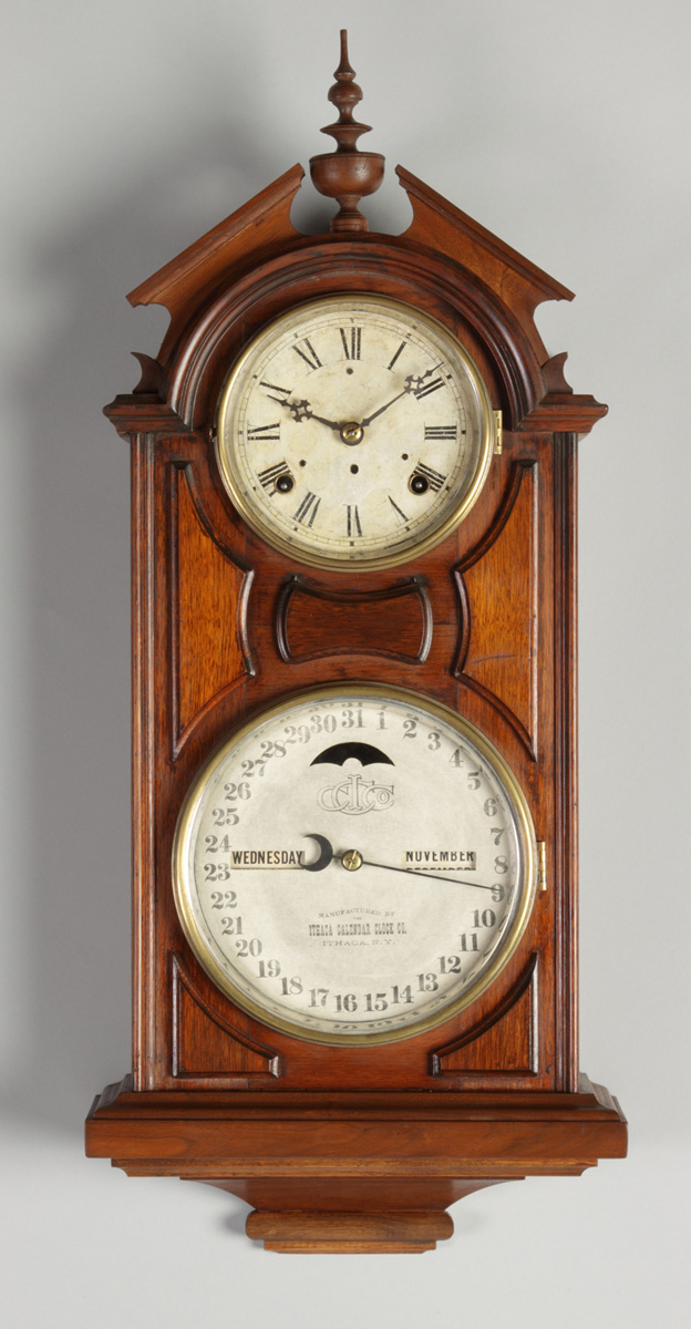 Ithaca #6 Hanging Library Clock