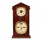 ITHACA CALENDAR CLOCK CO. DOUB