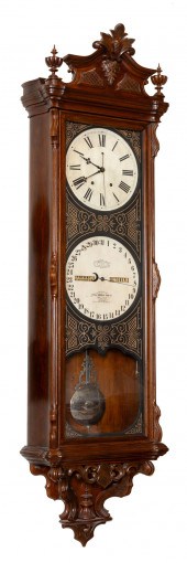 ITHACA CALENDAR CLOCK CO. "NO.