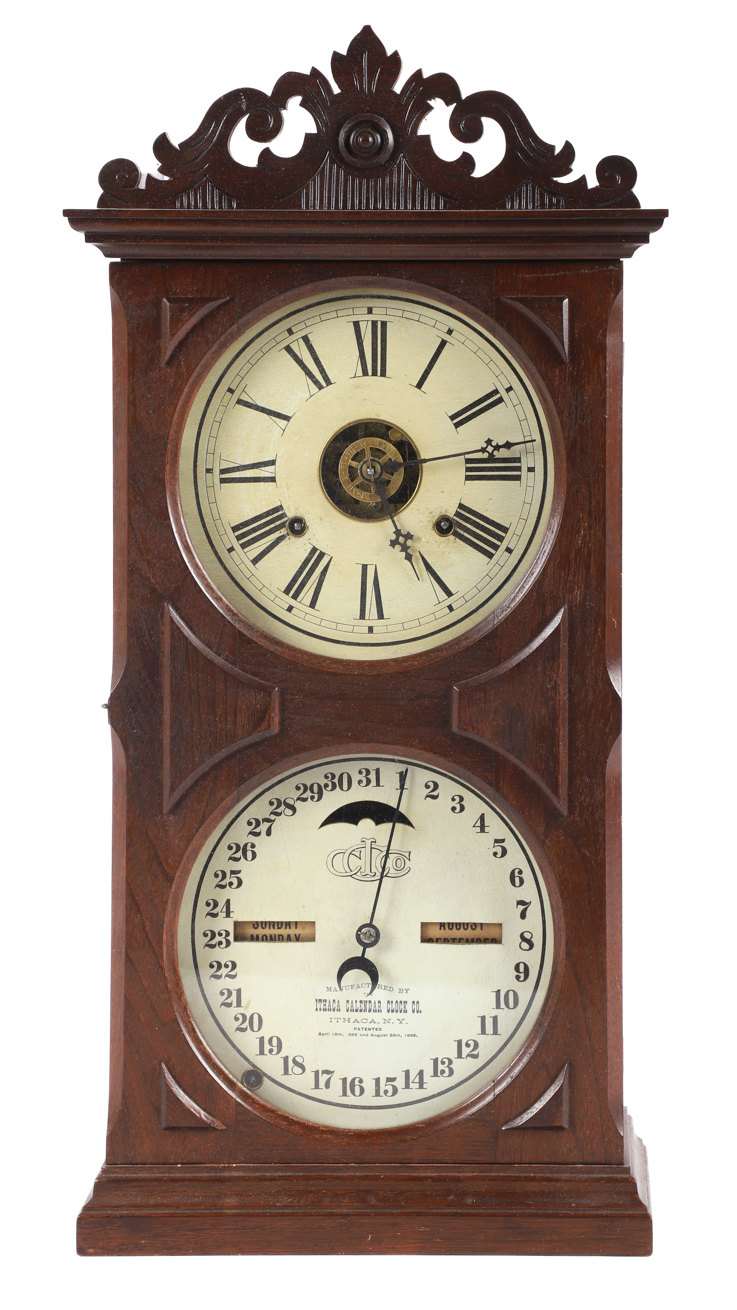 Ithaca Calendar Clock No. 10 Ithaca