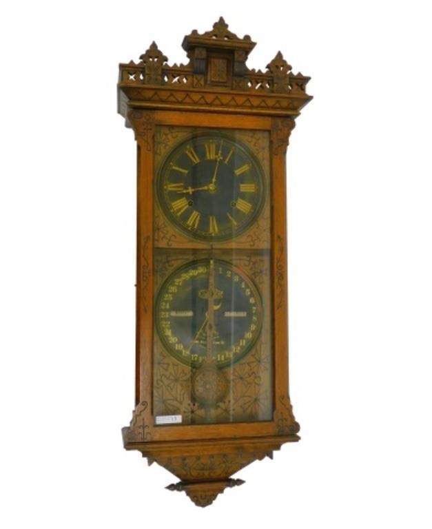ITHACA CALENDAR CLOCK NO. 5 1/2