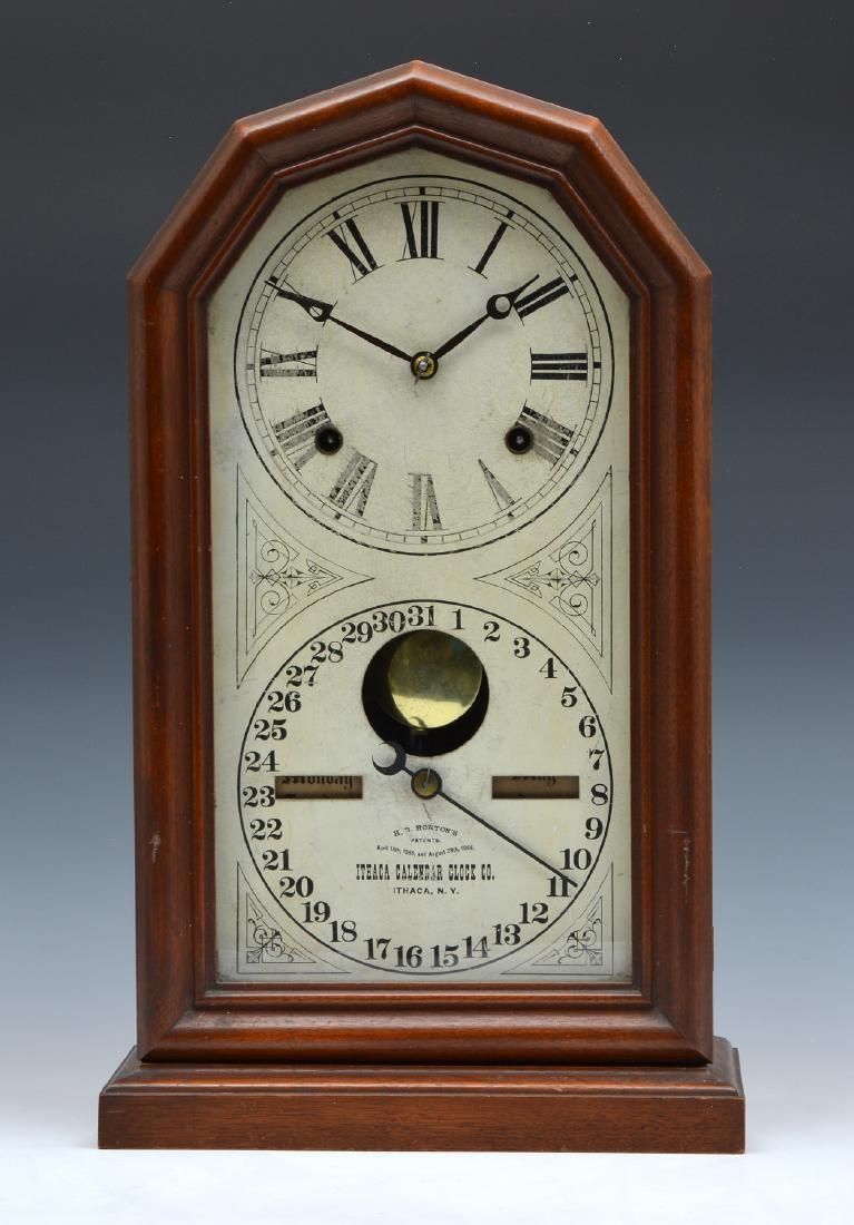 ITHACA DOUBLE DIAL CALENDAR