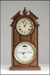ITHACA DOUBLE DIAL CALENDAR SH