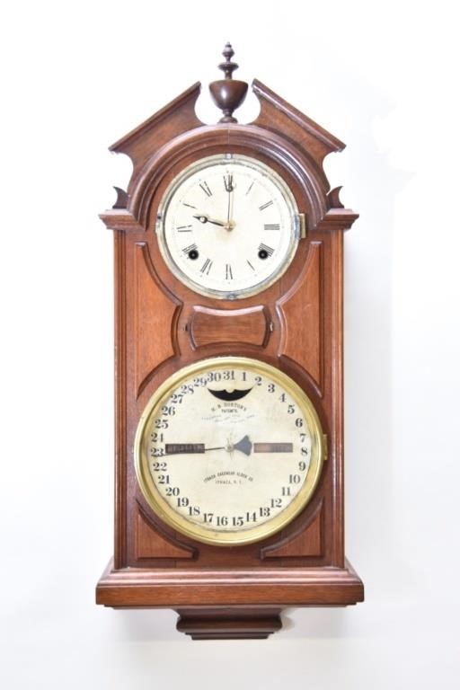 Ithaca double dial walnut