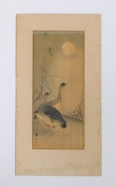 ITO SOZAN GEESE IN MOONLIGHT W