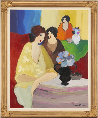 ITZCHAK "ISAAC" TARKAY O/C PAINTING