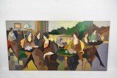 ITZCHAK TARKAY (B. 1935) CAFE