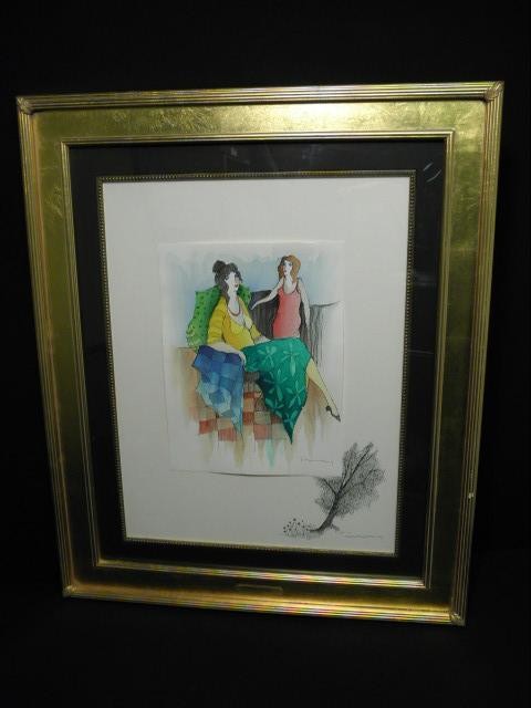Itzchak Tarkay (b. 1935) original