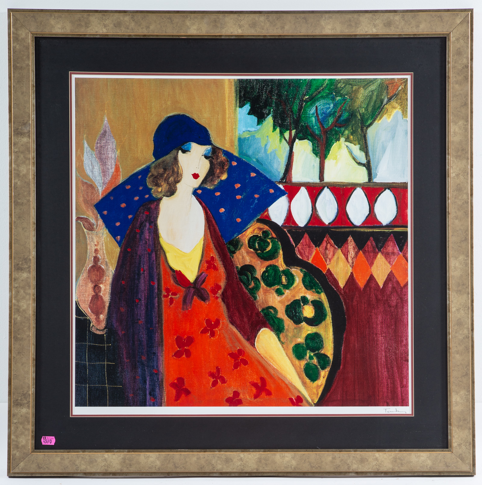 ITZCHAK TARKAY. "INDIGO CHAPEAU,"