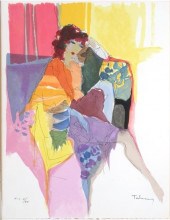 ITZCHAK TARKAY, LITHOGRAPH, SI