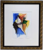 ITZCHAK TARKAY LOUNGING NUDE W