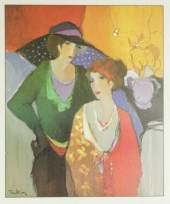 ITZCHAK TARKAY PRINT ON THE ST