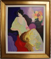 ITZCHAK TARKAY SERIGRAPH ON CA
