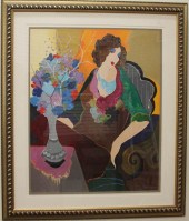 ITZCHAK TARKAY SERIGRAPH ON PA