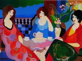 ITZCHAK TARKAY, SERIGRAPH, SIG
