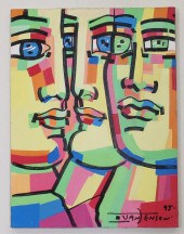 IVAN JENSON OIL ON CANVASIVAN