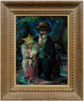 Iver Rose painting (American,