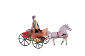 *IVES CUZNER TIN TROTTER TOY,