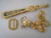 Ivory. A very unusual ball wit